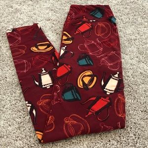 Lularoe OS legging ☕️